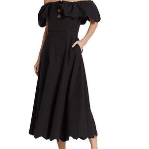 Sea New York Leona Black Dress